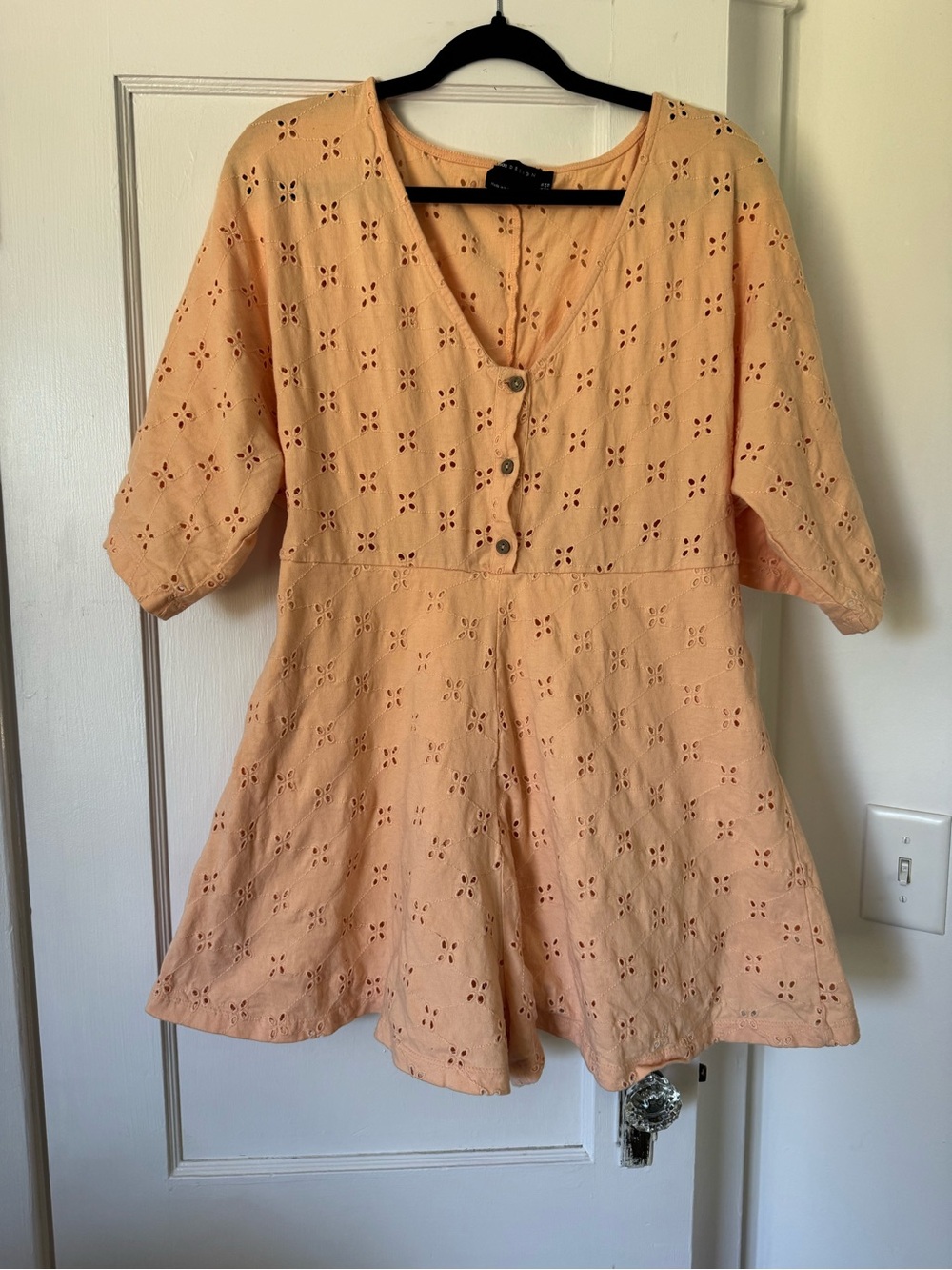 ASOS Summer Eyelet Breatheable Casual Romper